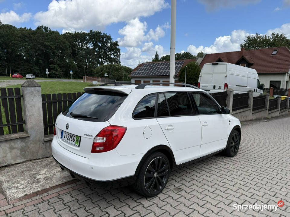 koda Fabia 12 TSI 105 DSG automatic Monte Carlo biały dolnośląskie Bolesławiec