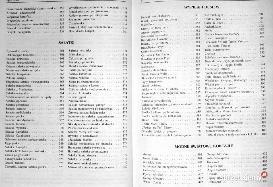 Kuchnia bez granic Caprari Małgorzata sprzedam