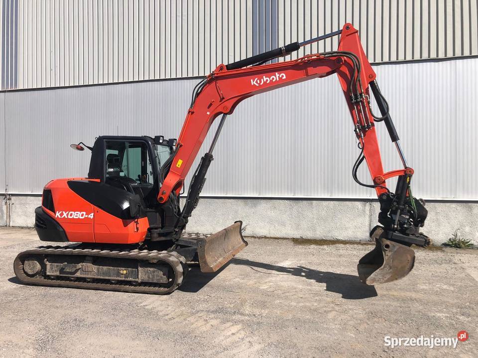 Minikoparka KUBOTA KX0804 rototilt Chojnów