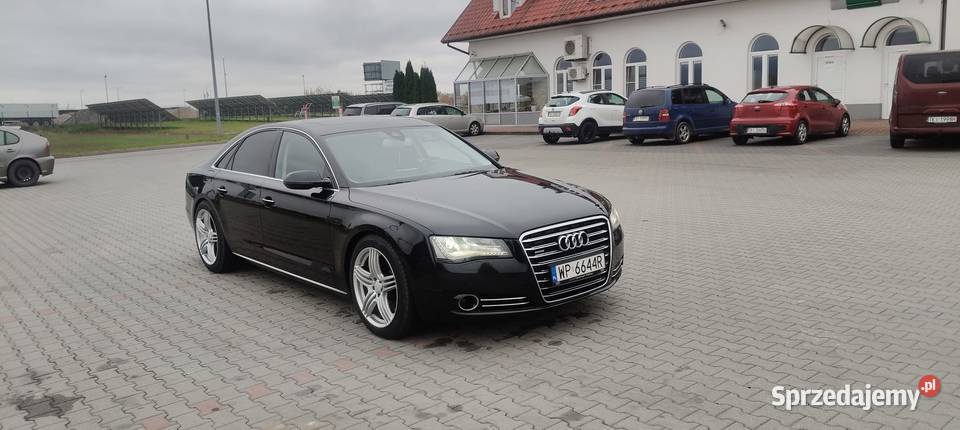 AUDI A8 D4 42TDI V8 mega stan 395 Masaże Grzane nieuszkodzony