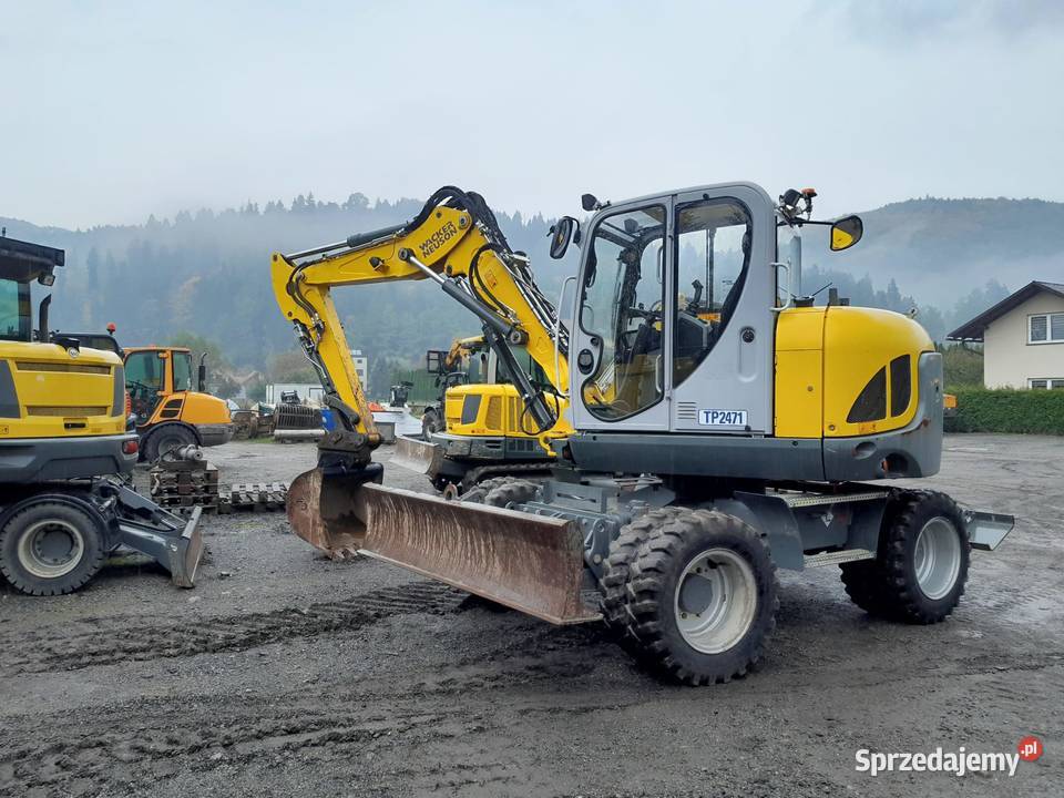 Koparka kołowa Waker Neuson EW100 2019r 3566mth małopolskie Maków Podhalański