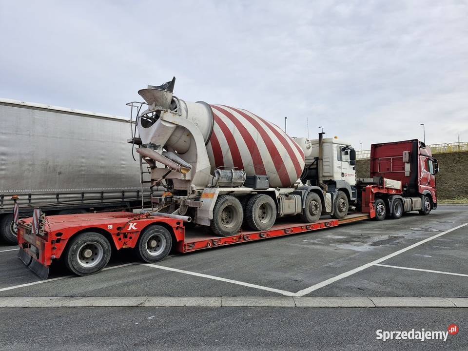 TRANSPORT NISKOPODWOZIOWY MASZYNY BUDOWLANE Koszalin