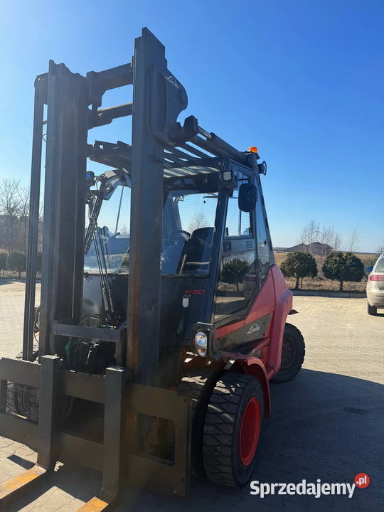 wózek widłowy LINDE H50D03 kabina 440m 5000 Działoszyn