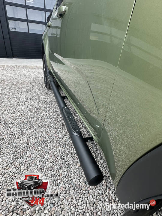 Progi orurowanie Boczne CZARNE 70mm VW Amarok warmińsko-mazurskie Pasłęk sprzedam