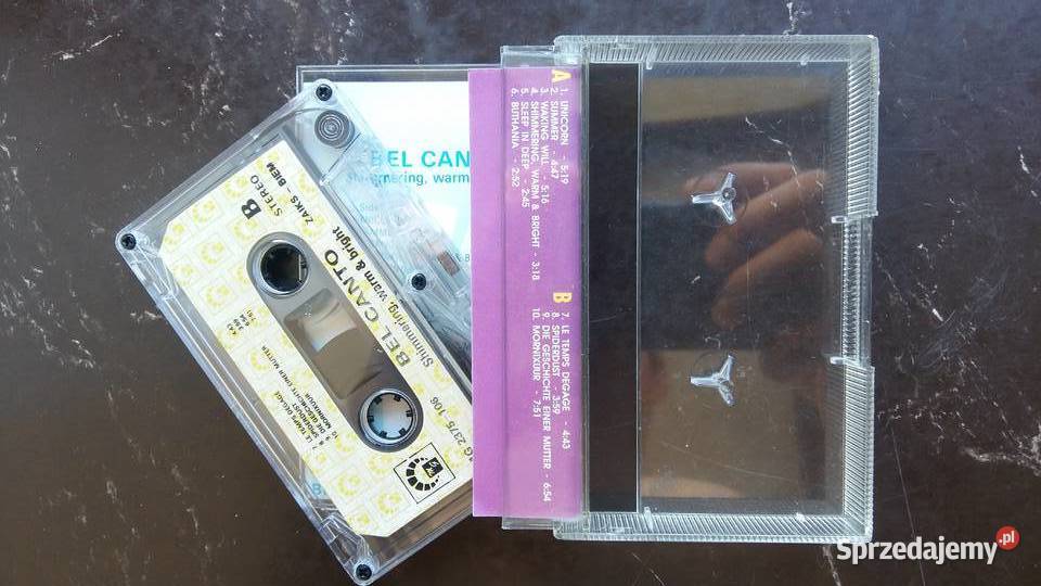 Kaseta magnetofonowa Bel canto Shimmering warm kaseta Siemiatycze