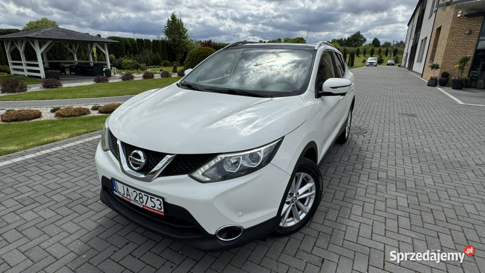 Nissan Qashqai Zarejestrowany Kamera 360 NAVI biały Modliborzyce
