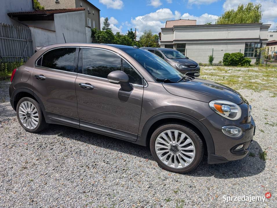 Śliczny Fiat 500X Lounge 24 MultiAir 180 benzyna Rybnik
