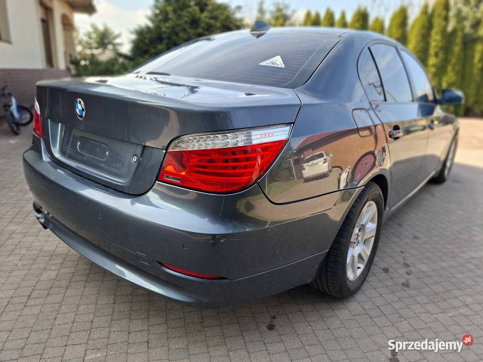 Bmw 5 e60 525i Manualna spr z Niemiec Rok produkcji 2008 Lubin