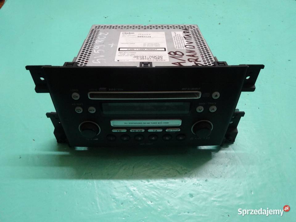 GRAND VITARA II LIFT 09r radio CD 3910176K30
