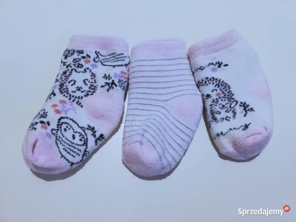3 Pack krótkich skarpetek niemowlęcych Baby 015 śląskie Katowice