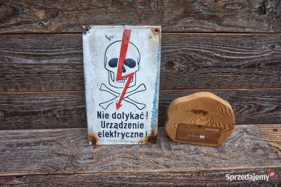 Stary szyld metalowy Szczecin sprzedam