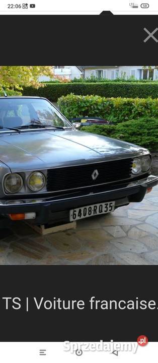 Atrapa Renault 30 retro klasyk rarytas Moszczenica