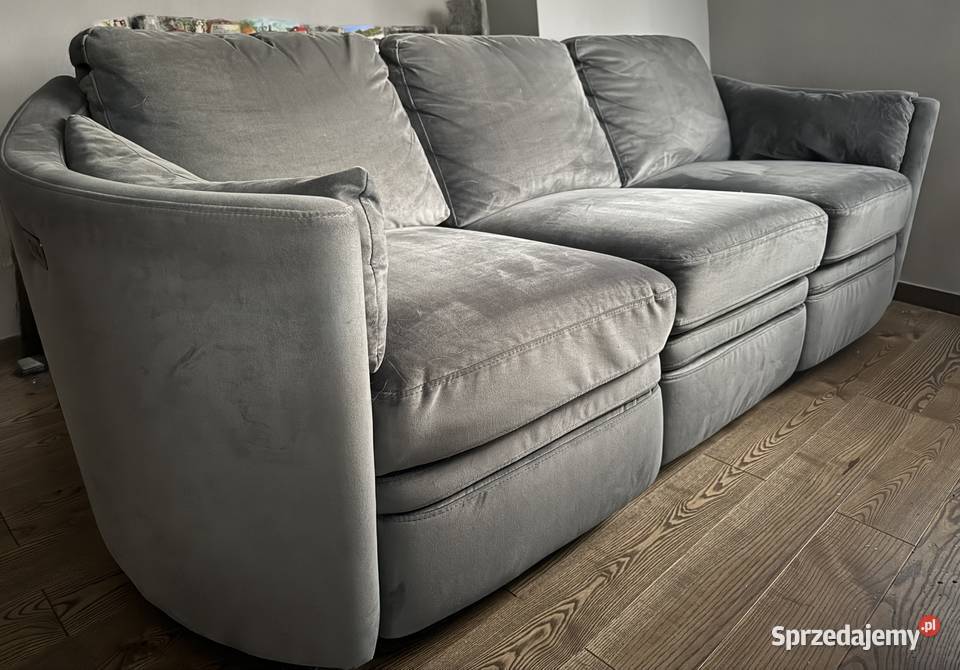 Sofa z fotelem Millom elektrycznie rozkładane Sofy i kanapy Czechowice-Dziedzice sprzedam
