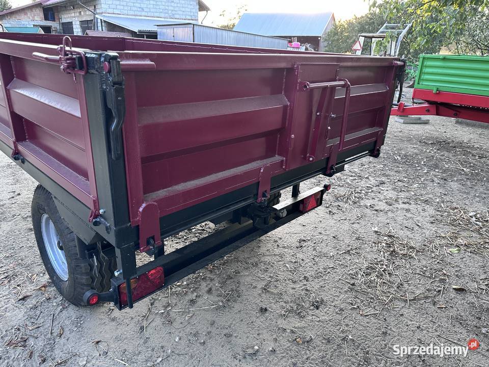 Przyczepa jednoosiowa wywrotka nieuszkodzony podkarpackie sprzedam