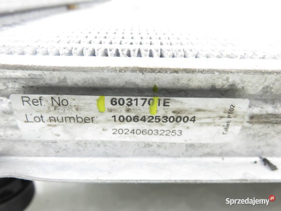 CHŁODNICA WODY AUDI A5 27 TDI 60317