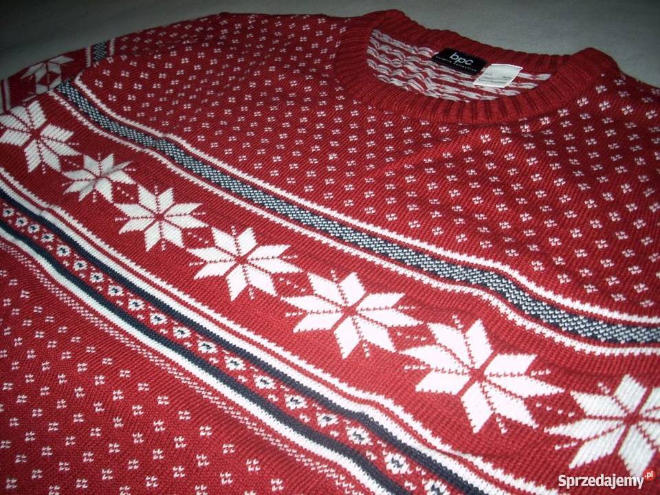 Sweter Męski Modny NOWY 2XL 3XL