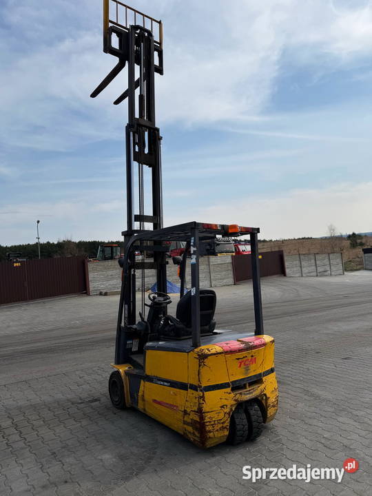 wózek widłowy elektryczny TCM FB20 Triplex 48m Działoszyn