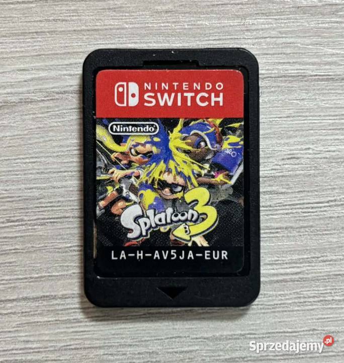 Gra Nintendo Switch Splatoon 3 warmińsko-mazurskie Elbląg sprzedam