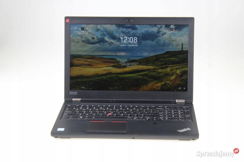 Laptop Lenovo ThinkPad P52 Full HD i7 32GB 512 1920 x 1080 Wrocław sprzedam