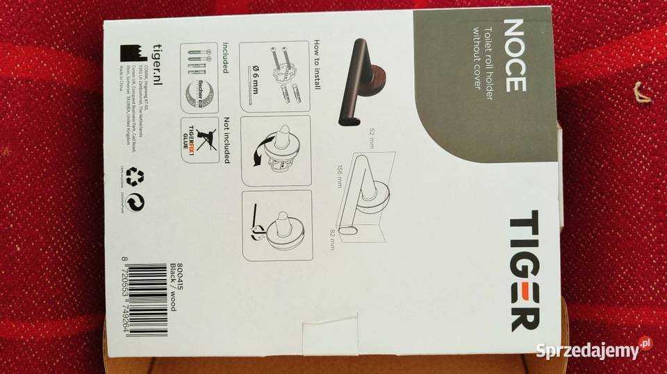 Zestaw WC szczotka pojemnik uchwyt wieszak do Zawory