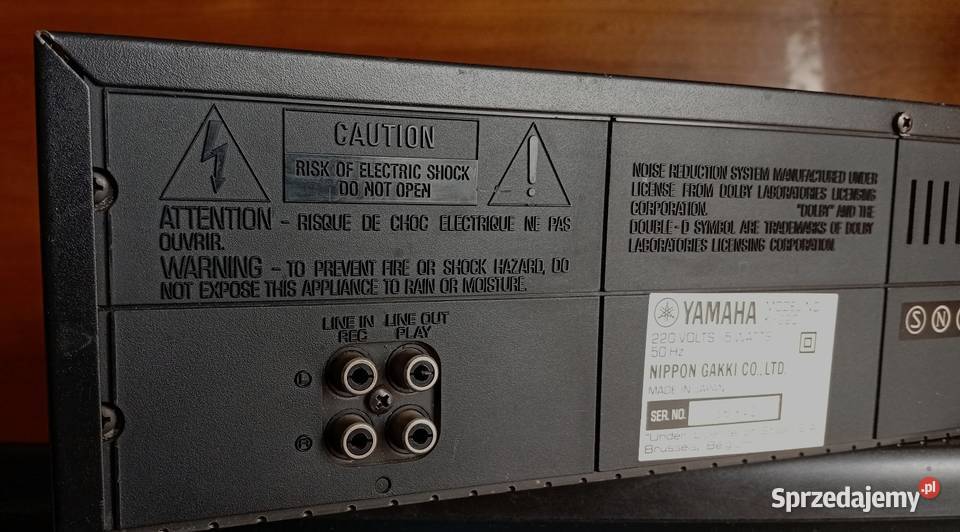 Magnetofon Yamaha K220 Audio Kraków