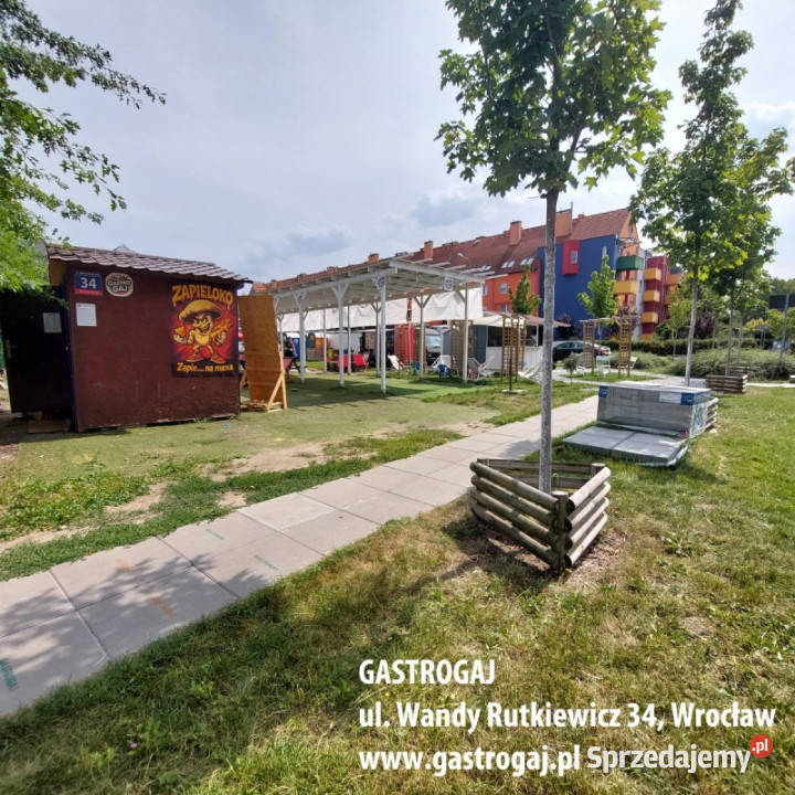 Miejsce na food truck przyczepa gastronomiczna Wrocław