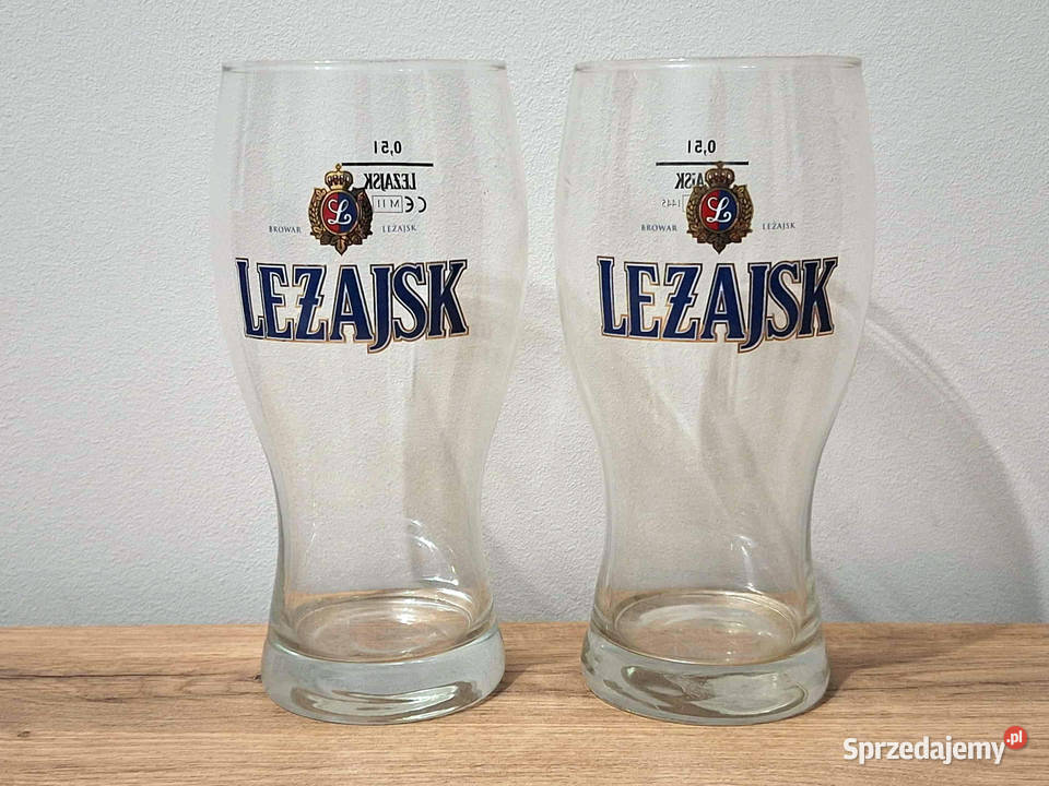 szklanki do piwa Leżajsk 2 podkarpackie