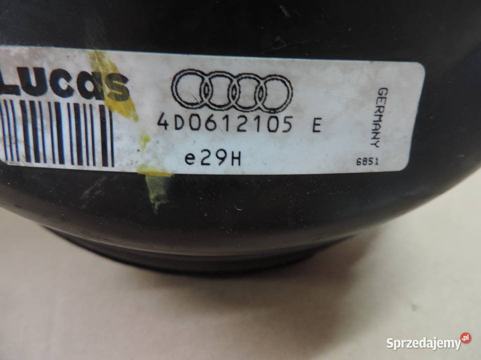 AUDI A8 D2 SERWO HAMULCOWE 4D0612105E małopolskie Nowy Sącz sprzedam