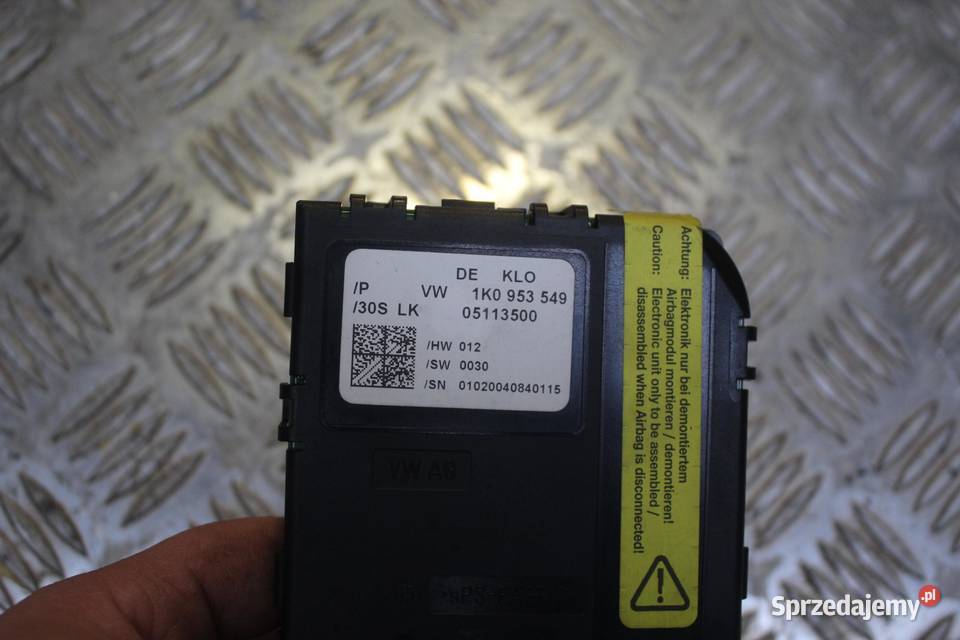 CZUJNIK KĄTA SKRĘTU SEAT ALTEA 1K0953549