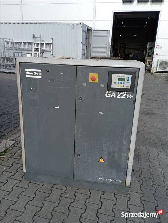 Sprężarka śrubowa kompresor Atlas Copco GA22 FF Kompresory opolskie Wilków sprzedam