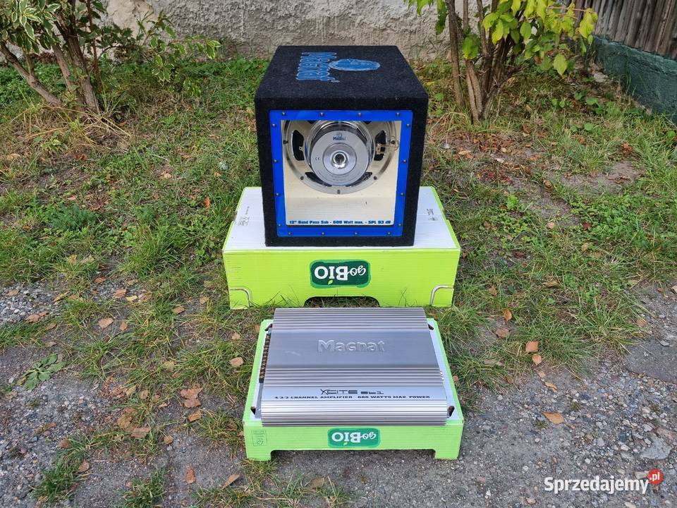 Tuba Subwoofer Skrzynia Basowa MAGNAT Dzierżoniów
