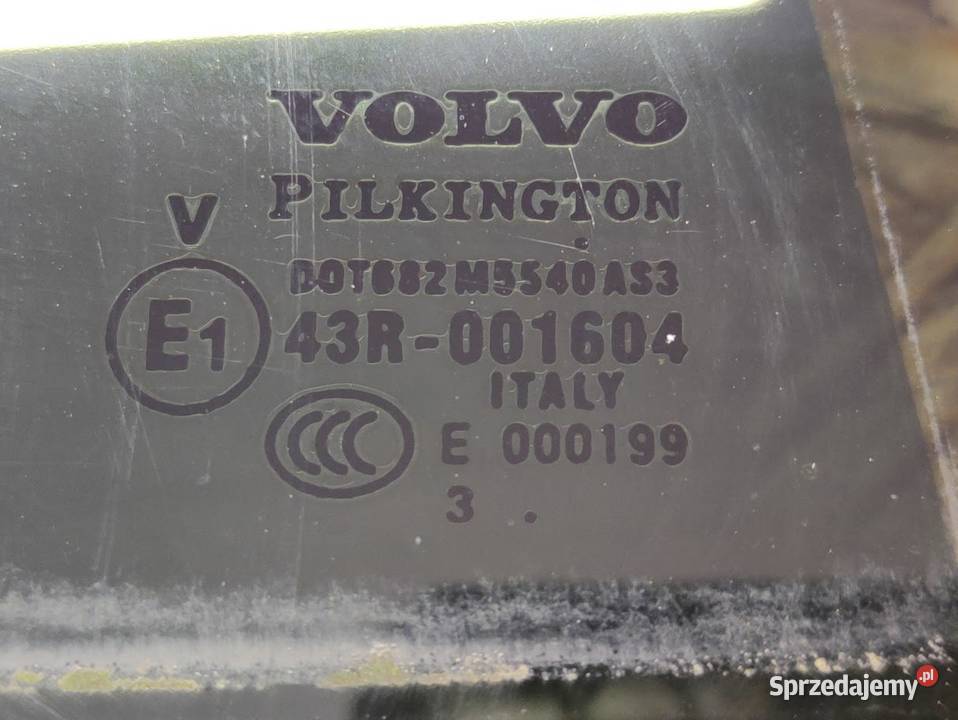 Szyba Drzwi Prawy Tył Volvo Xc90 I 43R001604 Pleszew