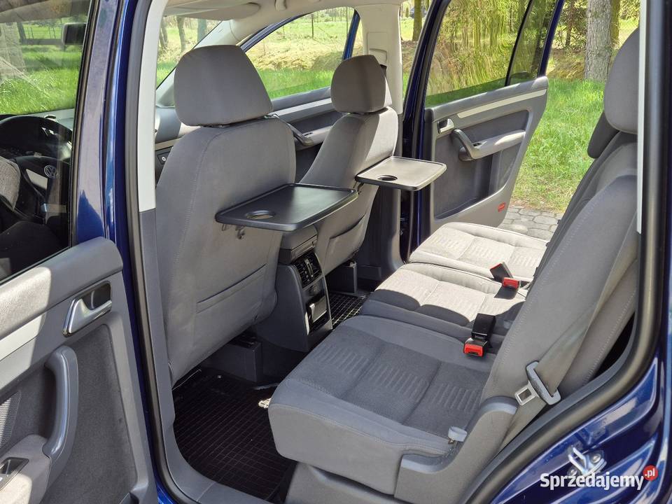 VW TOURAN LIFT 20 TDI 170 OPŁACONY Z NIEMIEC granatowy świętokrzyskie Końskie