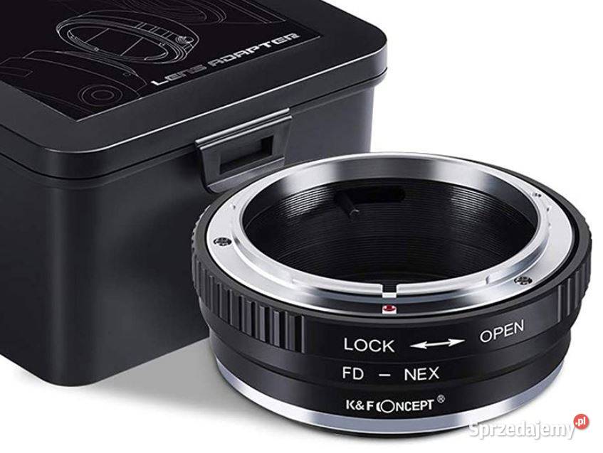 Adapter CANON FD na NEX SONY EMOUNT KF Concept mazowieckie Warszawa