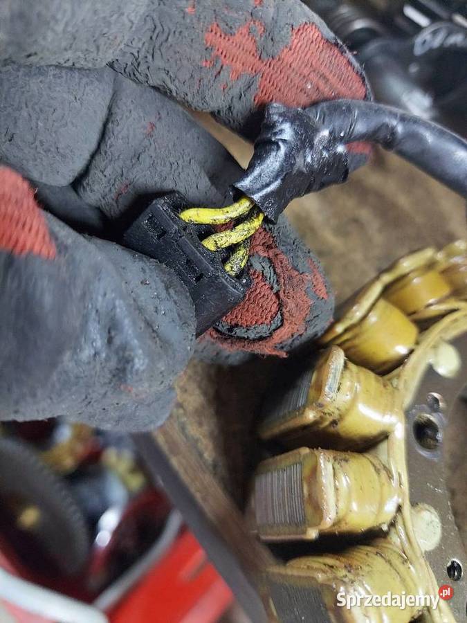 BMW f650 GS iskrownik stojan alternator cewki