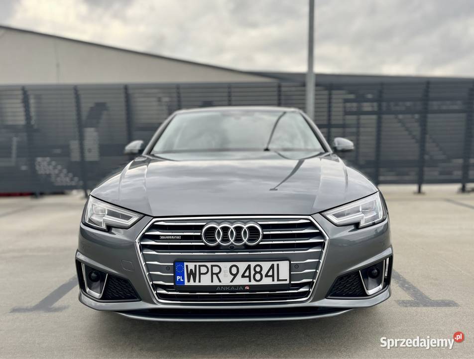 AUDI A4B9 sedan 2017 zarejestrowany jako zabytek Pruszków