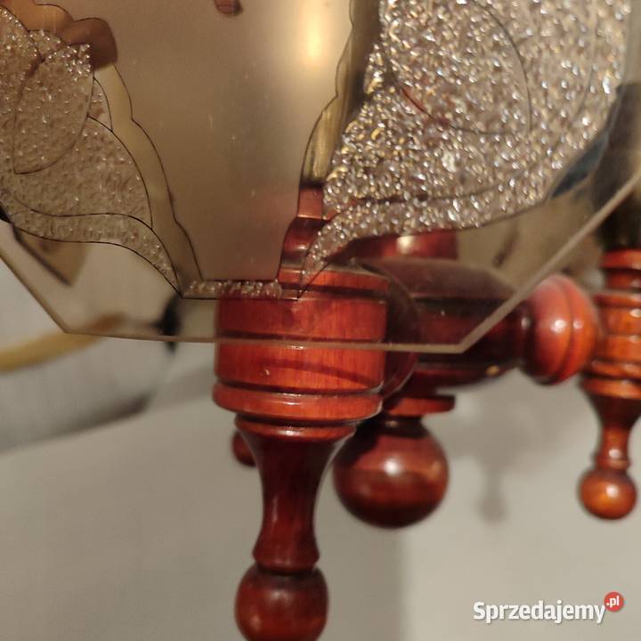 Żyrandole używane piękne pomorskie Przywidz