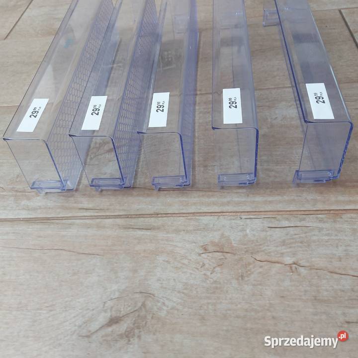 Lodówka BEKO balkoniki na drzwi kolor niebieski