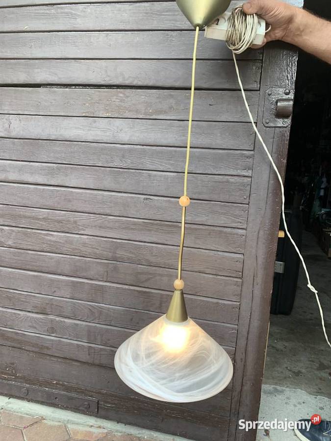 Piękna dębowa wisząca lampameble holenderskie Ślesin sprzedam