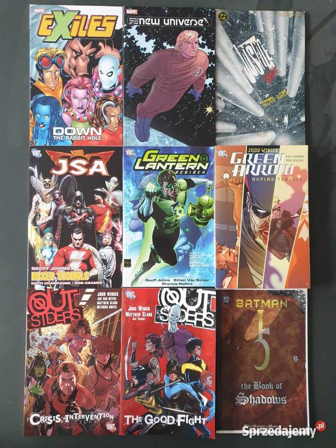 Zestaw 26 komiksów USA trade paperback Gdynia