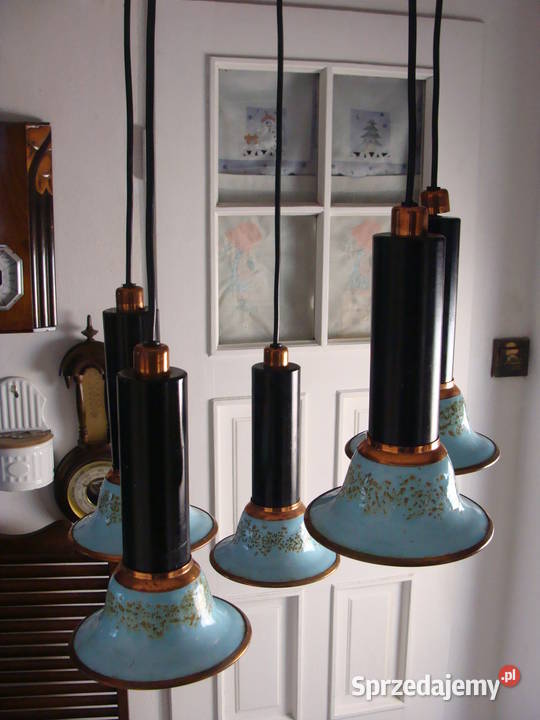 Stylowy lampa kaskadowa z lat 70 Wrocław sprzedam