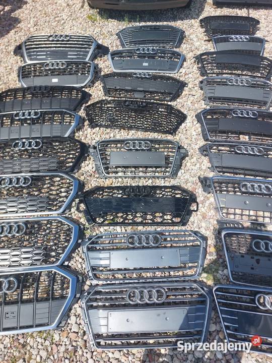 GRILL ATRAPA AUDI OE ORYGINALNY CZESCI W OPISIE pomorskie Wejherowo sprzedam