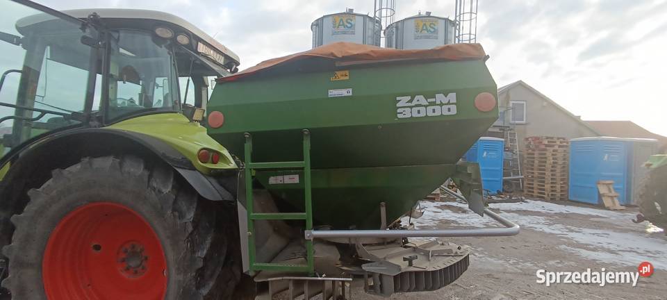 Rozsiewacz do nawozu smażone zam 3000 ultra nieuszkodzony Nawożenie Zborówek sprzedam