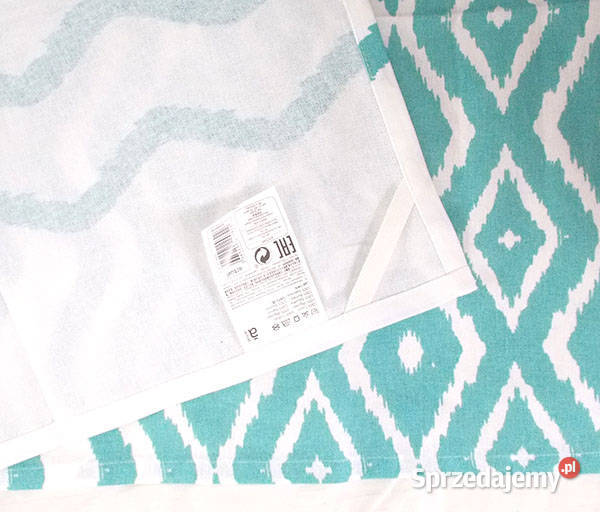 turkusowa serweta z bawełny kuchenna serweta Wyposażenie wnętrz Rzeszów