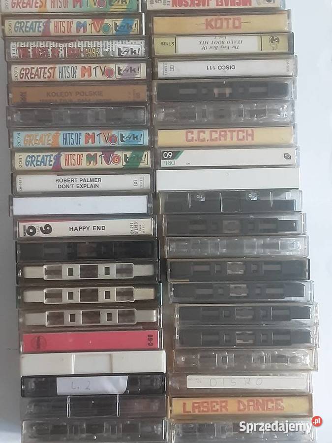 KASETY magnetofonowe 40 sztuk zachodniopomorskie Szczecinek