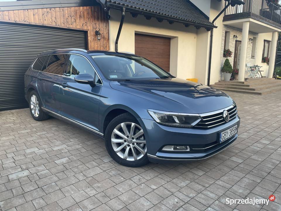VW Passat B8 serwisie pomorskie sprzedam
