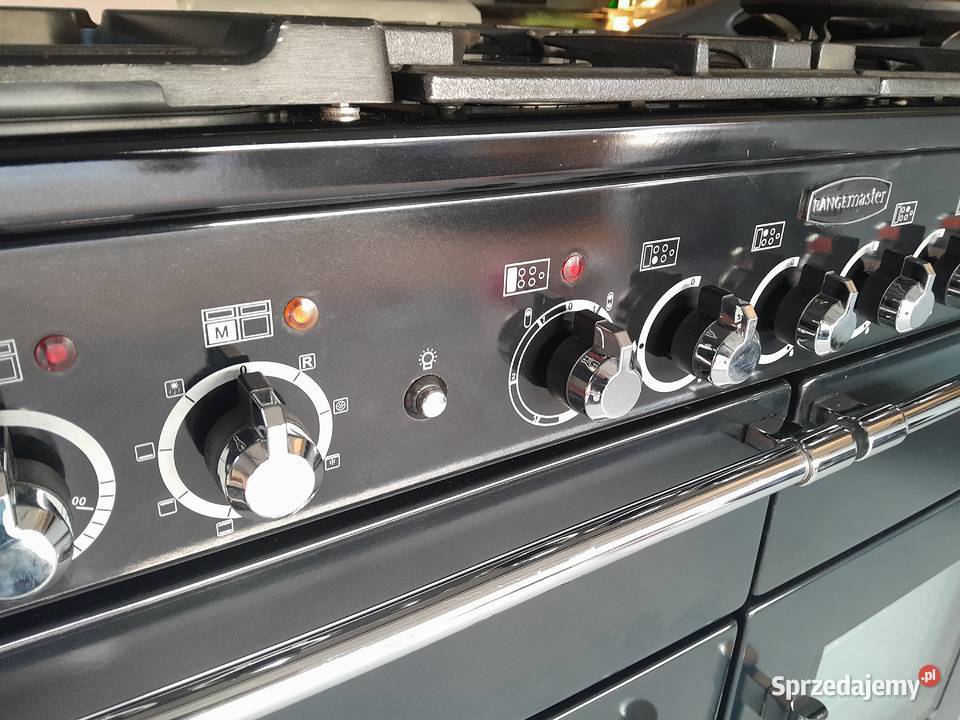 Piękna kuchnia Falcon Excel 110 czarna stan Kraków sprzedam