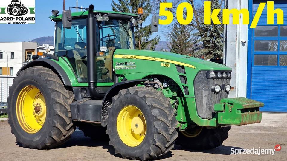 John Deere 8430 2008 50 h 11206 h Kudowa-Zdrój
