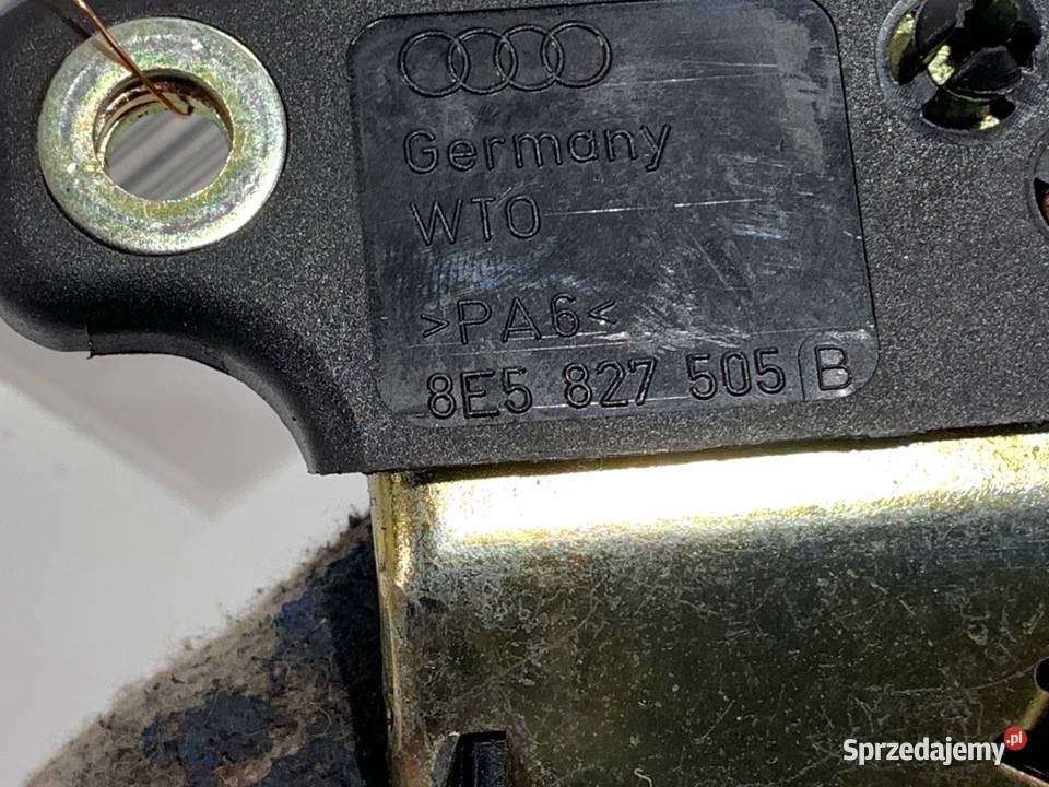 ZAMEK KLAPY TYŁ AUDI A4 B6 SedanLimuzyna osobowe