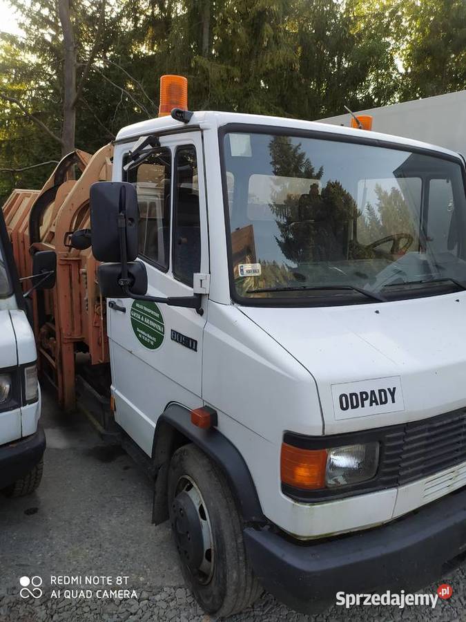 Mercedes 809 stan w całości części Śmieciarki Skomielna Biała